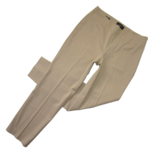 NWT Talbots Heritage Fit in Camel Tan Bi-Stretch Side Zip Tapered Pants 8P - £25.52 GBP