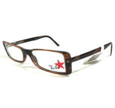 Ray-Ban Eyeglasses Frames RB5028 2016 Brown Horn Rectangular Cat Eye 51-16-135 - $65.23