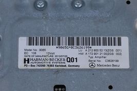 Mercedes Benz Harman Becker Radio Stereo Audio Amplifier M/N 9065 image 6