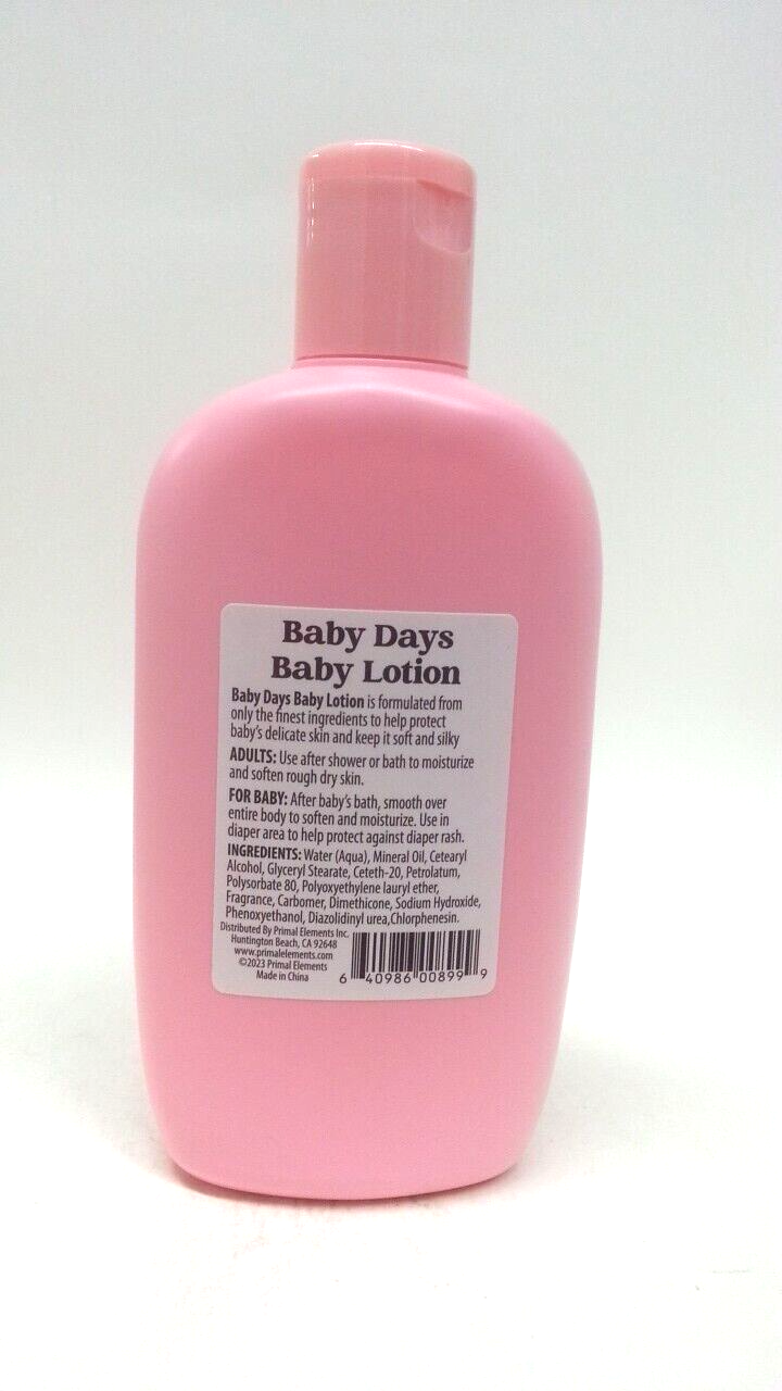 ( Lot 4 Bottles ) B.DAYS Moisturizing Baby Lotion Soften skin 12 Oz Each Item image 6