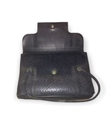 Vintage 1940’s-1950’s Leather Fulco Prov Black Purse - £21.88 GBP