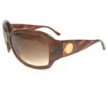 Salvatore Ferragamo Sunglasses 2105 457/13 Brown Horn Wrap Frames Brown ... - £81.37 GBP
