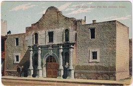 Postcard The Alamo San Antonio Texas Built 1718 - £2.36 GBP