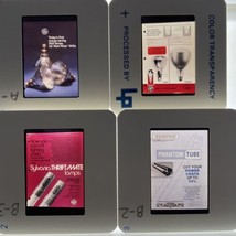 35mm Slides General Electric Light Bulb Ads Sylvania 1980s Presentation - $181.55 MXN