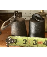 Iron Scale weights ...over 100 years old nice display decor steampunk et... - $380.72 MXN