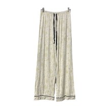J. Crew Women White Sun Moon Mystic Eye Pajama Sleepwear Lounge Pants Si... - $14.99
