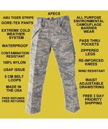 NEW GORE-TEX PANTS ALL PURPOSE ENVIRONMENTAL ABU TIGER STRIPE SMALL SHORT - $55.43