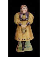 Antique Mechanical Paper Doll Two Sides Three Heads Ephemera Circa 1900 - $20.79 CAD