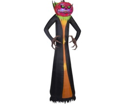 Gemmy 12 ft Tall Projection Airblown Phantasm Pumpkin Reaper Giant (RGB) - $181.20