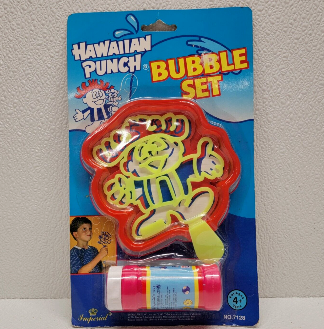 Primary image for RARE Vintage 1995 Hawaiian Punch Bubble Set Imperial Toy 90s Kids New Sealed! 