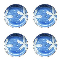 4pcs Set Handmade Artwork Ceramics Chinaware Porcelain Dinner Plates Dinnerware  - £31.27 GBP