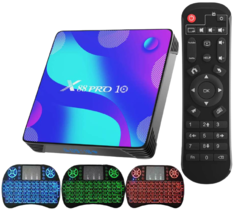 X88 Pro 10 Android 11 TV Streaming Media Player Quad-Core 4GB RAM 32GB ROM - £27.40 GBP
