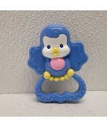 2005 Fisher Price Mattel Plastic Blue Bird Baby Rattle Toy Ring - £19.27 GBP