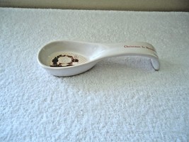 Vintage 1988 House Of LLoyd &quot; Christmas is Homemade &quot; Spoon Rest &quot; BEAUT... - £16.88 GBP