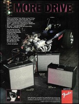 1996 Fender Amp Hot Rod Series DeVille Deluxe Amplifier advertisement ad print - £3.09 GBP