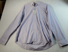 Peter Millar Button Down Shirt Men XL Multi Check 100% Cotton Long Sleeve Collar - £37.91 GBP