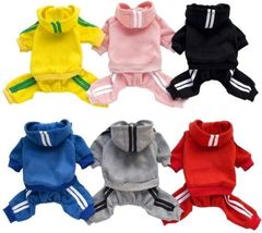 Get Your Paws on Trendy 4-Leg Pet Apparel: Sporty Hoodies, Cozy Sweater Jackets, - £8.00 GBP+