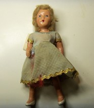 Antique Doll ? Hollywood Dolls Bonnie Blue Bell 1945 Original Clothes ? - £7.87 GBP