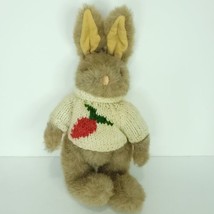 House of Lloyd Easter Bunny Rabbit Sweater Plush 11&quot; Stuffed Animal Spring - £17.36 GBP
