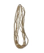 Vintage Faux Pearl Multi Strand Necklace 26” Layered Beaded Statement Ne... - $21.60