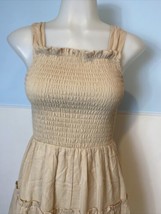 Wild Fable Tan Tiered Sundress Size XS - £11.15 GBP