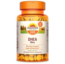 Sundown Naturals DHEA Tablets 50 mg, 60 Count - £20.74 GBP