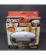 RoboTwist Automatic Electric Jar Opener for All Size Jars White Gray and... - £11.85 GBP