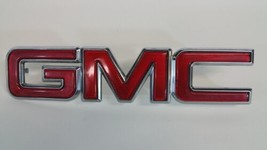 ✅1999 -  2006 GMC Yukon Sierra Logo Grill Red Emblem Nameplate OEM - £39.61 GBP