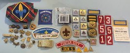 Lot of over 45 Boy Scout Collectable Items - Vintage Patches, Pins and More - £41.11 GBP