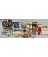 Lot of over 45 Boy Scout Collectable Items - Vintage Patches, Pins and More - $51.43
