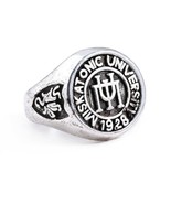 MISKATONIC UNIVERSITY RING HP Lovecraft Arkham Fictional School Class Gr... - $223.70 MXN