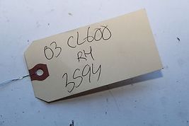 00-06 w215 MERCEDES CL500 CL55 CL600 PASSENGER EXTERIOR DOOR HANDLE TRIM 3594 image 2