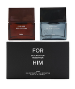 Zara For Him Red Edition + Black Edition Eau de Parfum 2 x 50ml Men Frag... - $77.41 CAD