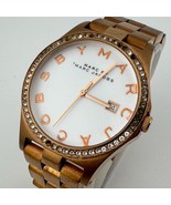 Marc Jacobs Quartz Watch MBM3079 Unisex Rose Gold Tone Steel New Battery... - $528.82 MXN