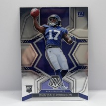 2022 Panini Mosaic Football Wan&#39;Dale Robinson Base RC #330 New York Giants - £1.57 GBP