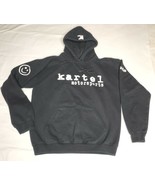 Kartel Motorsports Hoodie Men Medium Black Sweatshirt Magnum Racing Engines - £13.71 GBP