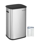 Motion Sensor Trash Can, 13 Gallon Automatic Garbage Can With Soft-Close... - £98.82 GBP