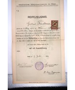 Antique Rare Ephemera Vienna Diploma Gertrud Freightman 1902 1919 Genealogy - $928.08 MXN