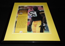 Barry Foster Framed 11x14 Photo Display 1994 Steelers - £27.45 GBP