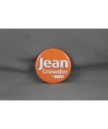 Canadian Political Pin - Jean Crowder NDP - Celluloid Pin  - $15.00