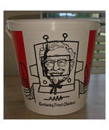 Kentucky Fried Chicken Plastic Collectible Bucket - $34.65