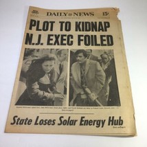NY Daily News:3/25/77 Plot 2 Kidnap NJ Exec Foiled; Terrell Hallman,Fran... - £14.99 GBP