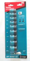 Makita Impact XPS 3/8 in Drive 6 Point SAE Impact Socket Set 10 Piece E-... - £18.60 GBP