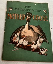 The Metropolitan MOTHER GOOSE by Elizabeth C Watson Vintage 1930s Softcover Book - £7.42 GBP