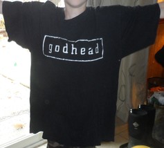 Godhead Black 2001 X-Large T-Shirt Tour Date Washington Rock Band Marily... - $29.50