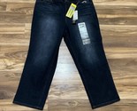 1822 High Rise Ankle Straight Dark Wash Plus Size Women’s Jeans Size 20W - £25.81 GBP