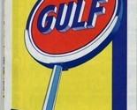 Gulf Oil Company Map of Delaware Maryland Virginia West Virginia 1963 - £9.34 GBP