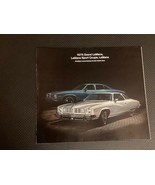 1975 Pontiac LeMans and Grand Coupe Original Sales Brochure Catalog - £7.09 GBP