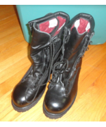 New!  Black Knight boots Vibram soles lace up men&#39;s size 12 leather upper - €69,48 EUR