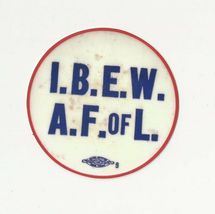 IBEW International Brotherhood of Electrical Workers UNION THROWBACK STI... - £3.19 GBP